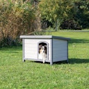 Vorschaubild TRIXIE natura Hundehütte Classic S-M weiß