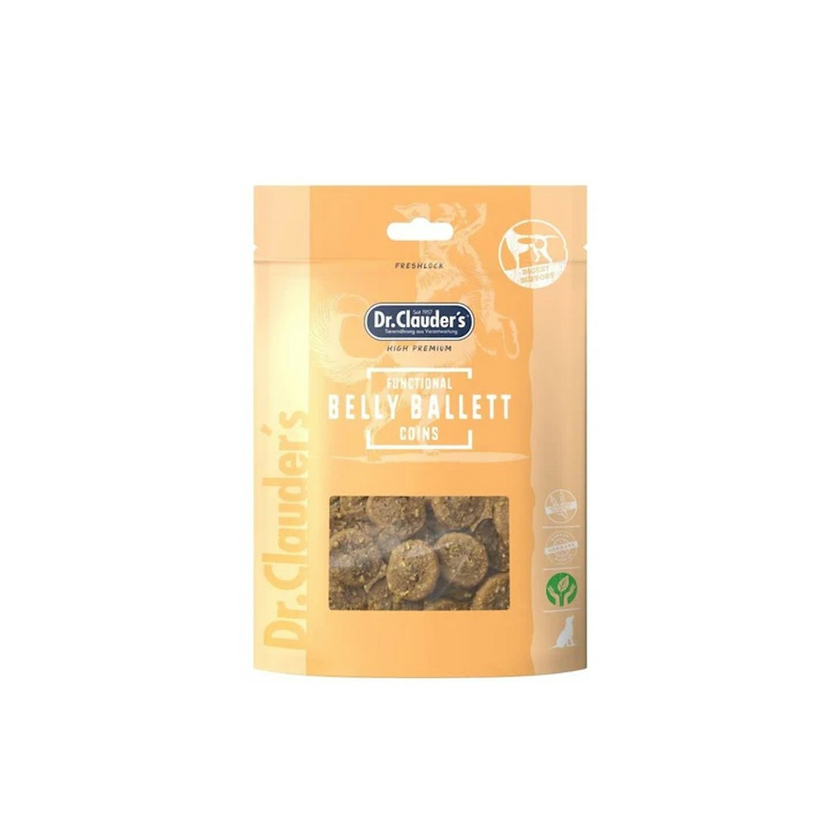 Dr. Clauder's 10 x 80g Coin Hundesnack Bellyballet