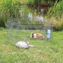 Vorschaubild TRIXIE natura Freilaufgehege verzinkt ø126x58cm