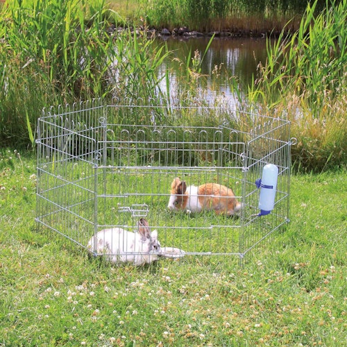 TRIXIE natura Freilaufgehege verzinkt ø126x58cm