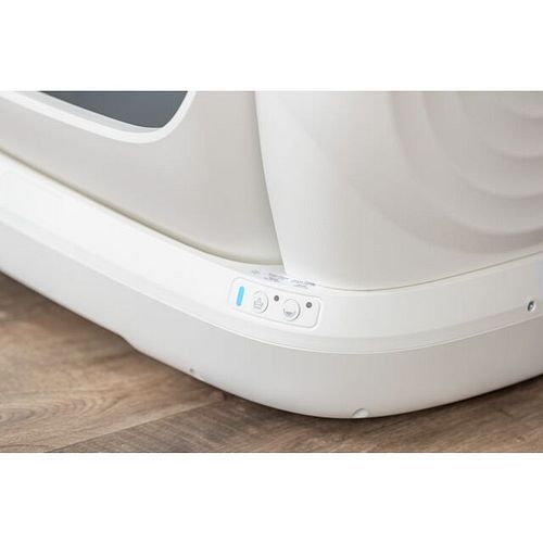 TRIXIE Selbstreinigende Katzentoilette XL mit breiter Öffnung für große Katzen