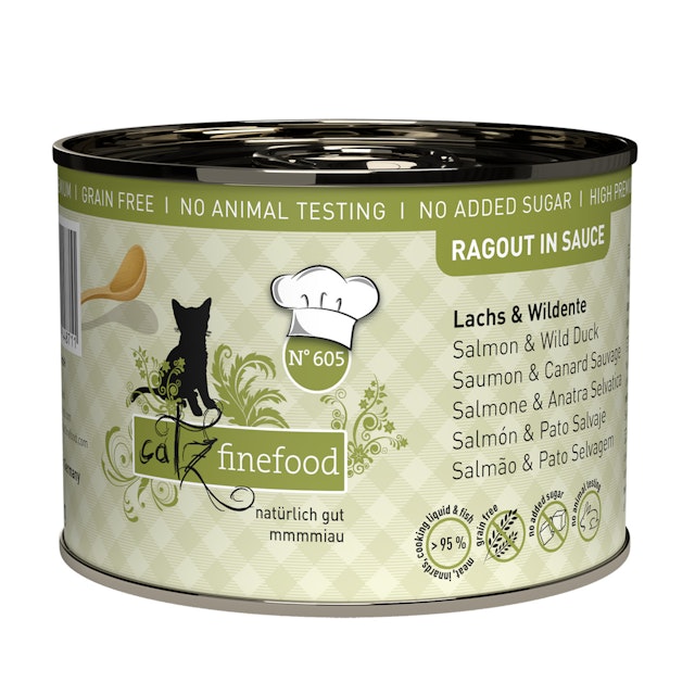 Cats finefood Ragout 190 Gramm KatzennassfutterVorschaubild