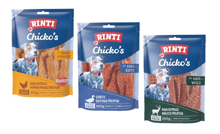 Rinti Snack-Mix Chicko 3x250g Hundesnack
