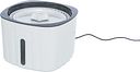 Vorschaubild TRIXIE Trinkbrunnen Flower, Kunststoff, 2 l/18,5 × 13 × 18,5 cm, weiß/grau