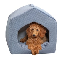 TRIXIE Höhle Alena, 40 × 45 × 40 cm, blau-grau