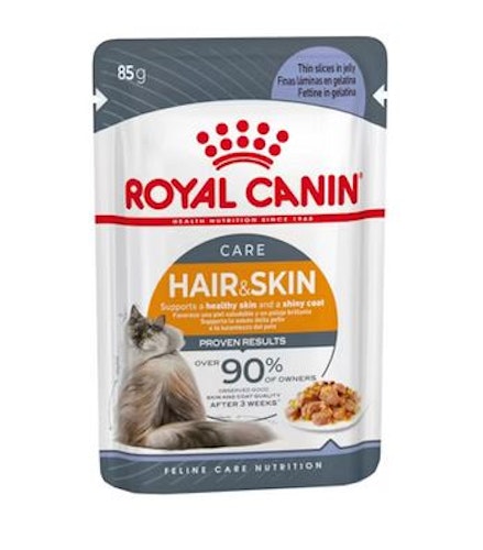 ROYAL CANIN Feline Hair & Skin Mousse P.B. Multipack 12x85g