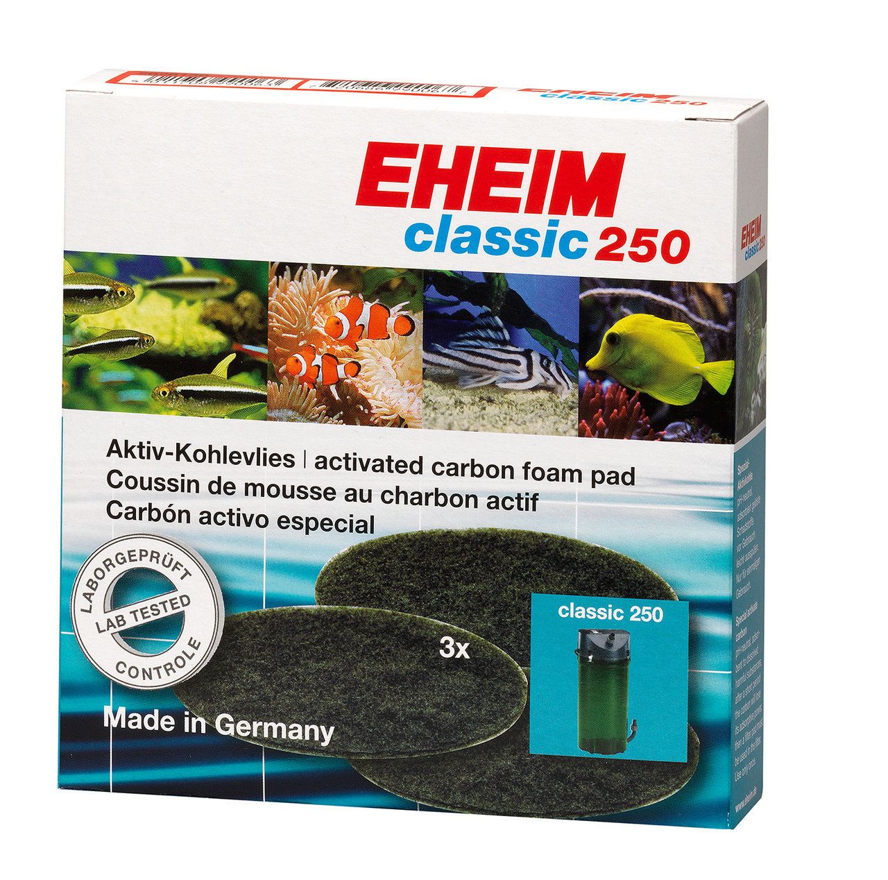 EHEIM 2628130 Aktivkohlevlies für classic 250 (2213)