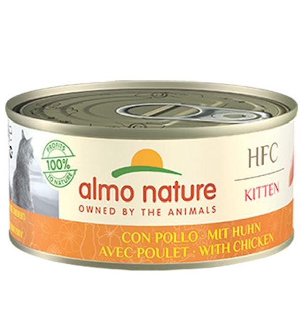 Almo Nature HFC Complete Kitten 150g Dose KatzennassfutterVorschaubild