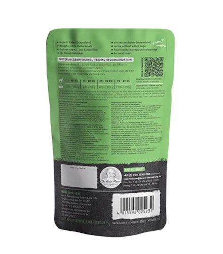 BOSCH Freshe Schnauze 250g Pute, Quinoa & Spinat Hundenassfutter