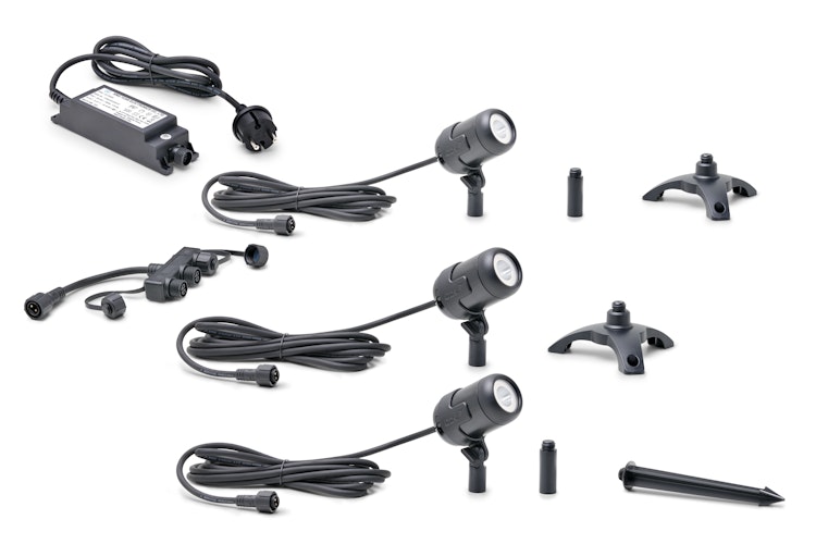 Oase Teich-Gartenbeleuchtung LunAqua Connect S Set 3​