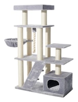 NOBBY Kratzbaum  "KILIS" hellgrau; 100 x 50 x 160 cm