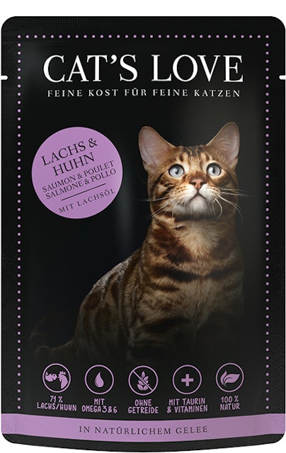 Cat's Love Adult Mix 85g Beutel KatzennassfutterVorschaubild