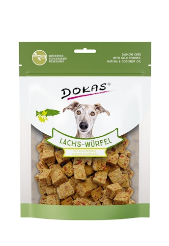 DOKAS Würfel & Kokosöl 150 Gramm Hundesnacks