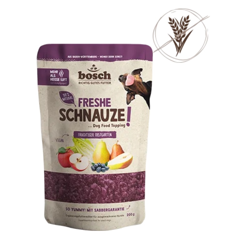 BOSCH Freshe Schnauze Topping 200g Obstgarten