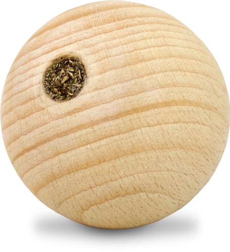 JR FARM Bavarian Catnip Katzenminze-Holzkugel Katzenspielzeug