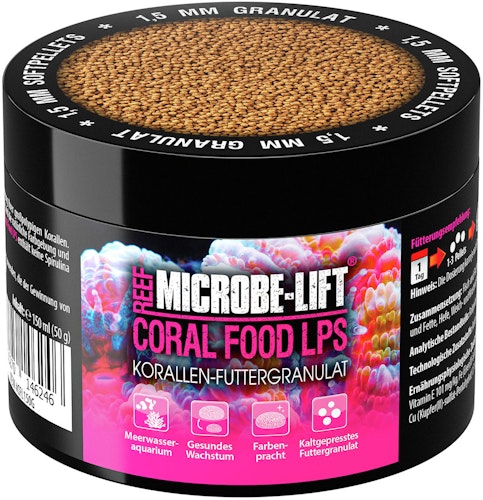MICROBE-LIFT LPS Staubfutter 150 Milliliter Korallenfutter