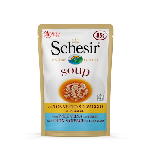 Schesir Cat Soup 85 Gramm Katzennassfutter