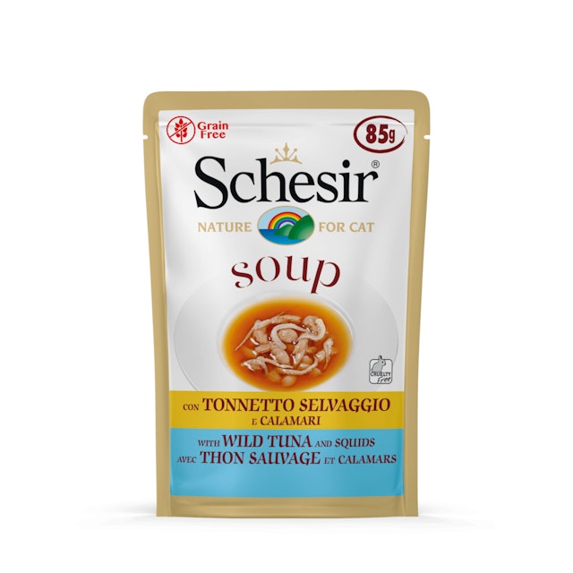 Schesir Cat Soup 85 Gramm KatzennassfutterVorschaubild