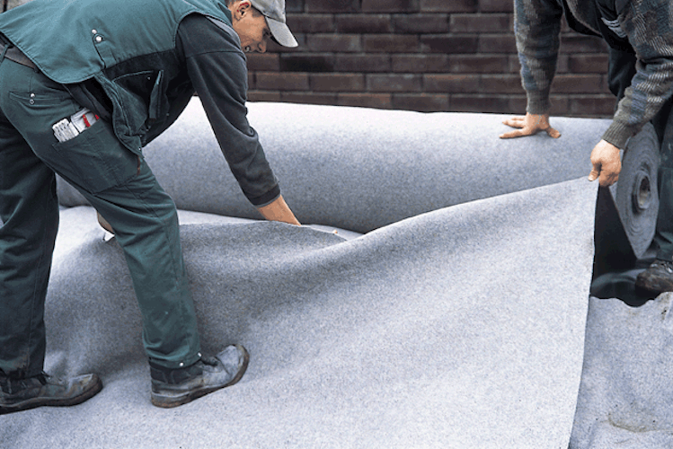 Oase Teich-Schutzvlies 200 g/qm 2 x 5 Meter