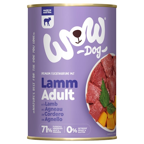WOW Adult 400g Dose Hundenassfutter
