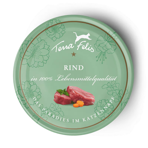 Terra Felis 12x80g Rind Monoprotein