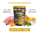 Vorschaubild BOSCH Freshe Schnauze 250g Huhn, Kürbis & Brokkoli Hundenassfutter