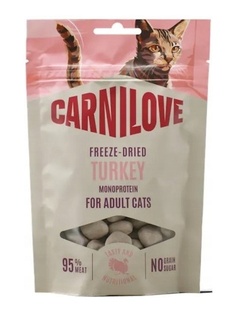 Carnilove Freeze Dried 10 x 40g KatzensnackVorschaubild