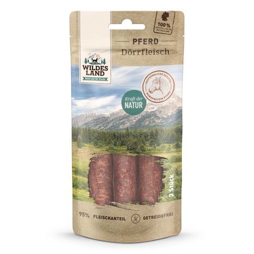 Wildes Land Dörrfleisch Hunde Snack
