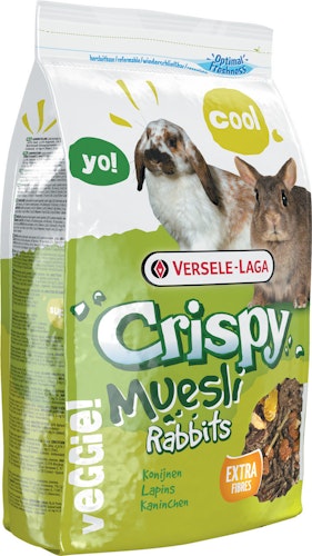 Crispy Muesli - Rabbits 1kg Kleintierfutter für Kaninchen