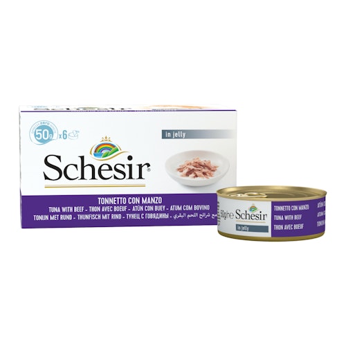 Schesir 6 x 50g Multipack Katzennassfutter