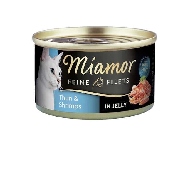 Miamor Feine Filets in Jelly 100g Dose KatzennassfutterVorschaubild