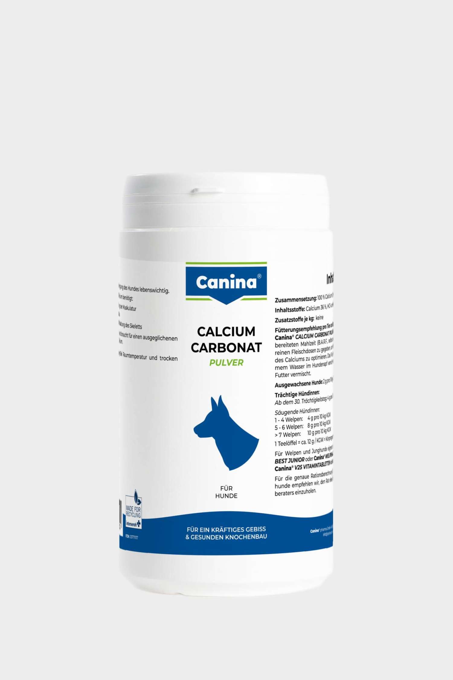 Canina Calcium Carbonat Pulver 1000g