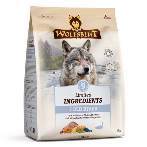 Wolfsblut Limited Ingredients 1kg Cold River Adult