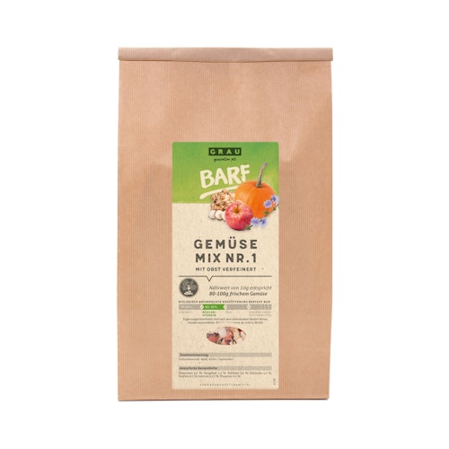 grau Gemüsemix Mischung Nr.1 Nahrungsergänzung