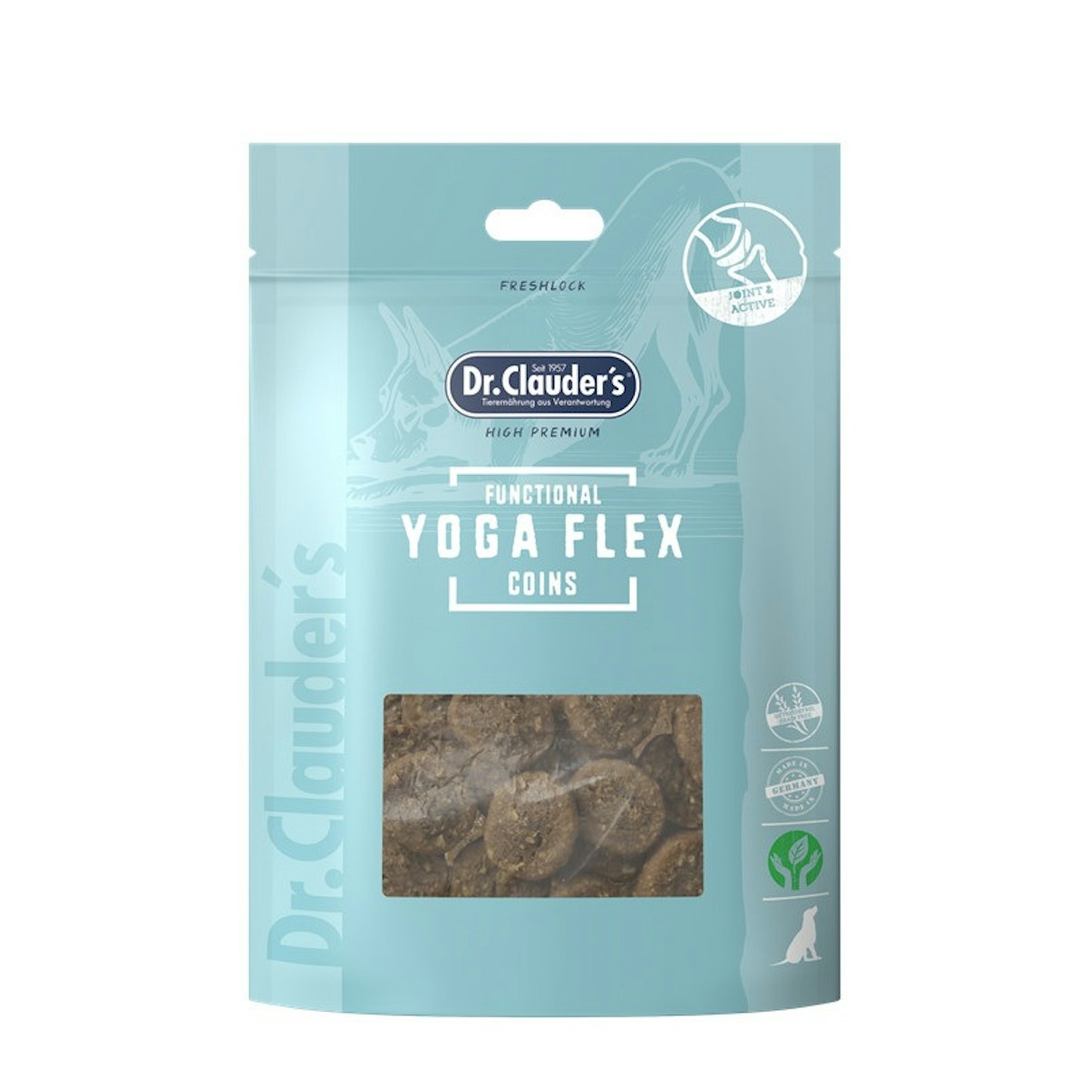 Dr. Clauder's 10 x 80g Coin Hundesnack Yogaflex