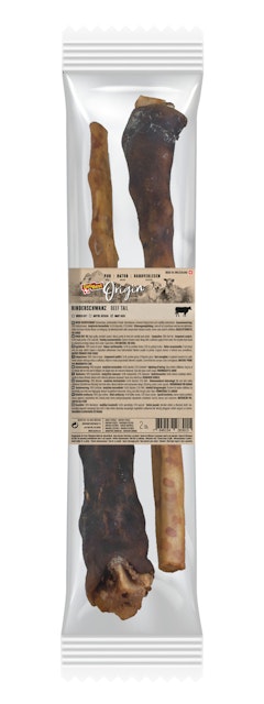 DeliBest Rinderschwanz XXL ca. 40 Centimeter HundekauartikelVorschaubild