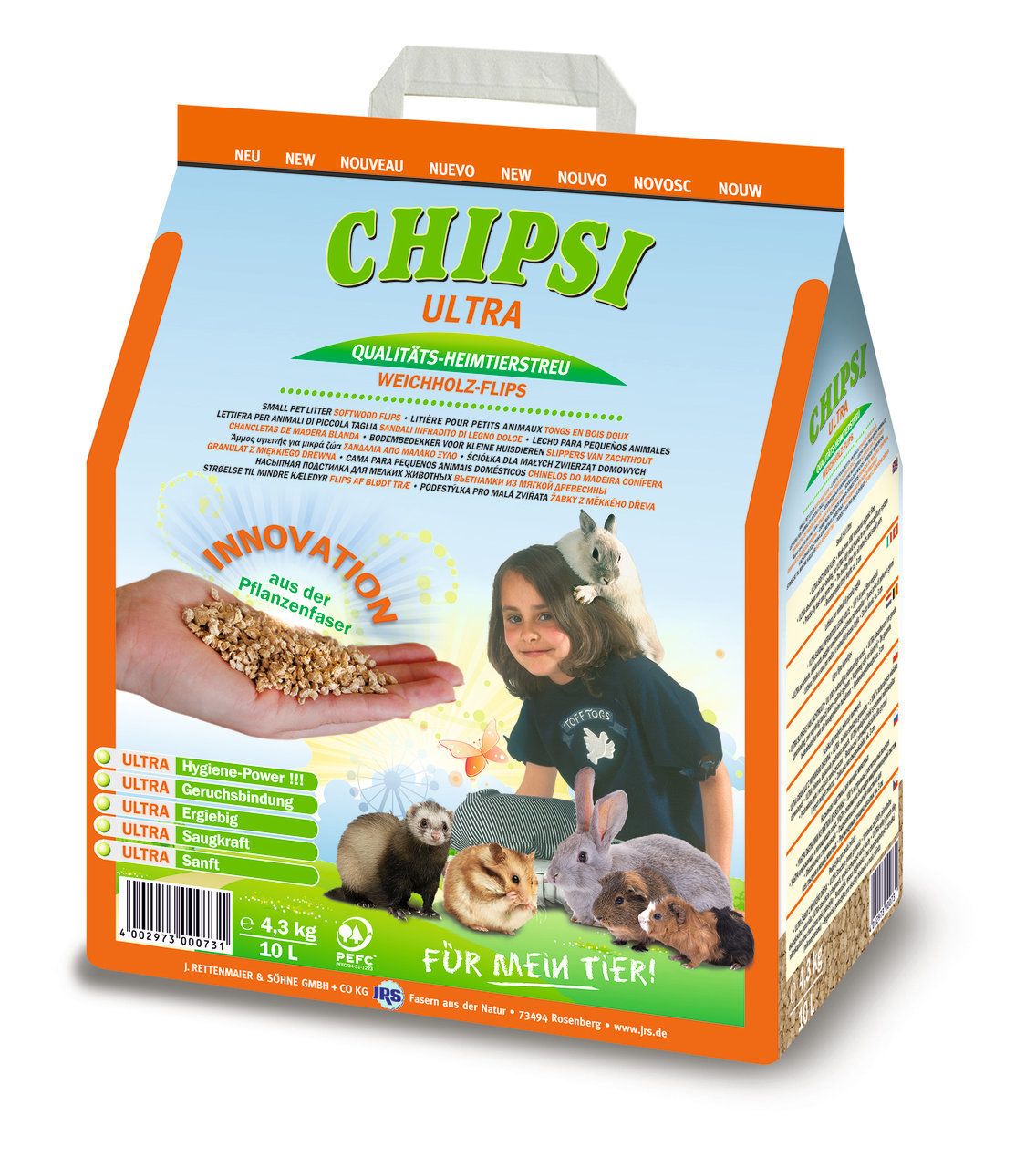 CHIPSI ULTRA Einstreu