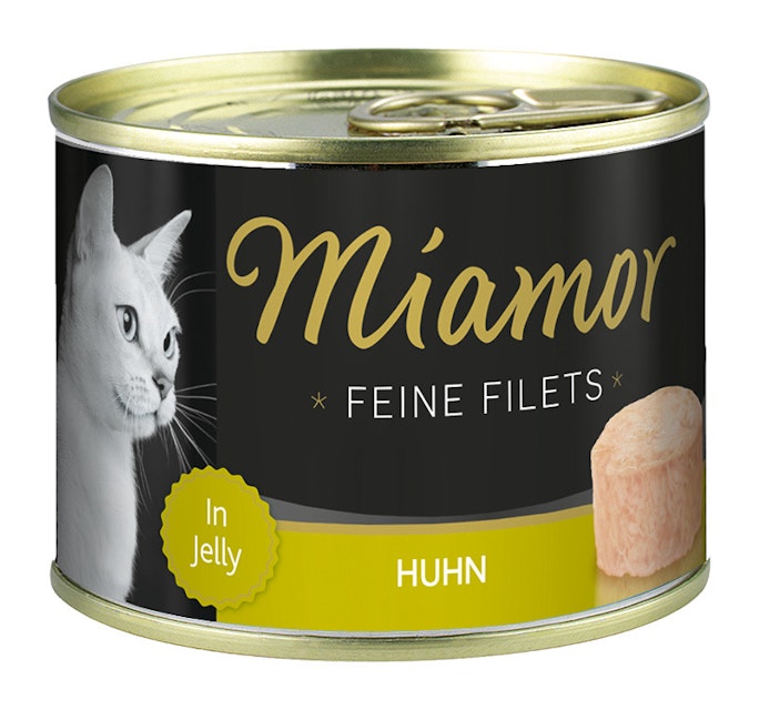 Miamor Feine Filets in Jelly 185g Dose KatzennassfutterVorschaubild