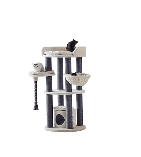 NOBBY Kratzbaum "ARDA" cappuccino; Ø 70 x 138 cm