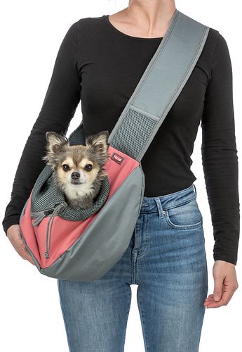 TRIXIE Fronttasche Sling, 50 × 25 × 18 cm, rosa
