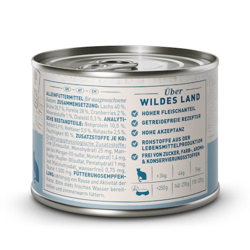 WILDES LAND Katze CLASSIC 185 / 200g