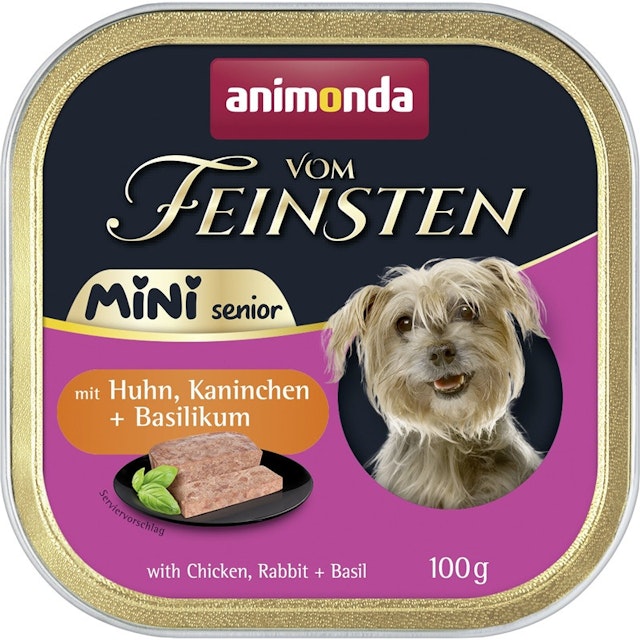 animonda Vom Feinsten Senior Mini Schale 100g HundenassfutterVorschaubild