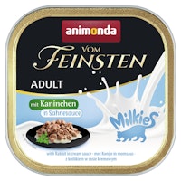 animonda Vom Feinsten Adult mit Milkies-Saucen 100g Schale Katzennassfutter