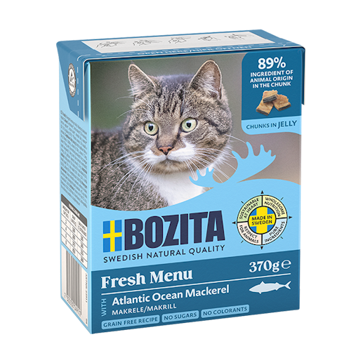 Bozita Häppchen in Gelee 370 Gramm Katzennassfutter