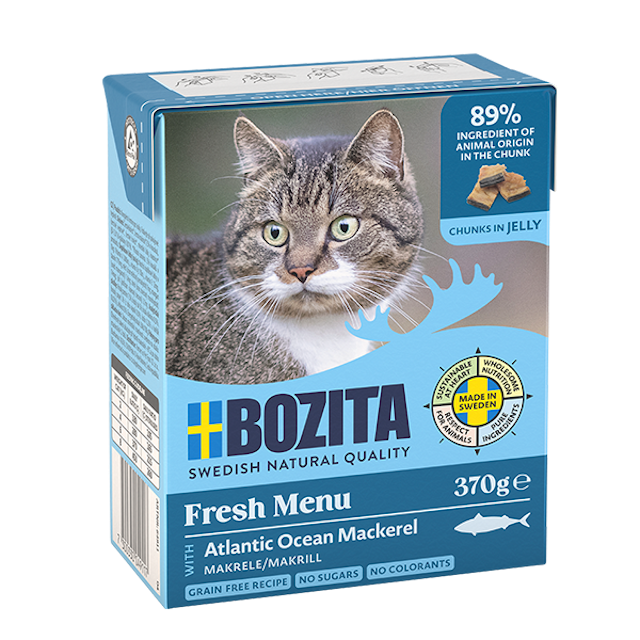 Bozita Häppchen in Gelee 370 Gramm KatzennassfutterVorschaubild