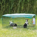 Vorschaubild TRIXIE natura Freilaufgehege für Jungtiere mit Netz ø116x38cm