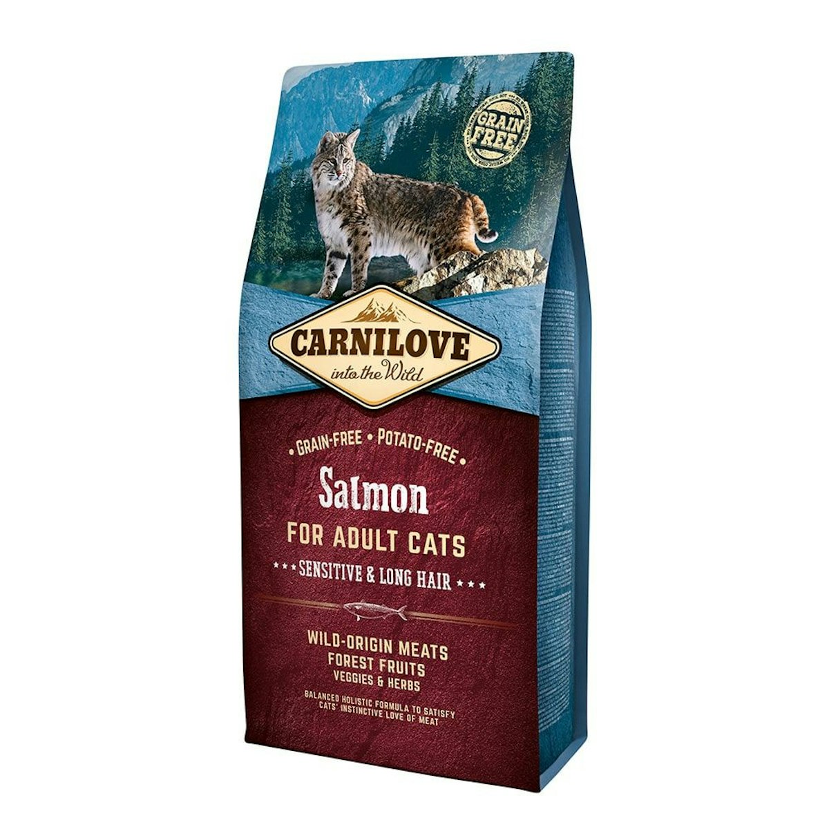 Carnilove Katze Trockenfutter Lachs 1 x 6kg