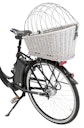 Vorschaubild TRIXIE Fahrradkorb mit Gitter 35x49x55cm aus Weide weiß/grau