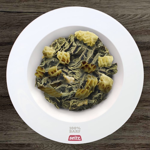 Seitz Pansen grün gewolft Spezialfutter / Frostfutter für Hunde
