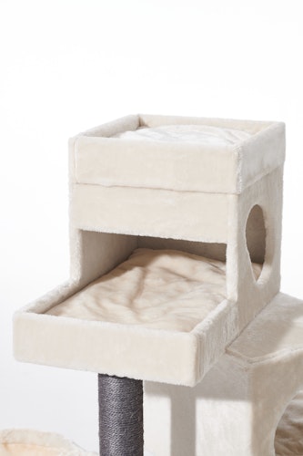 NOBBY Kratzbaum  "TARSUS" cream; 70 x 60 x 102 cm